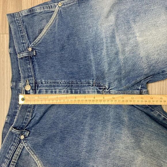 Vintage Y2K Style Wrangler Carpenter Jeans Relaxed Fit Baggy Size 36x34 - Picture 4 of 7